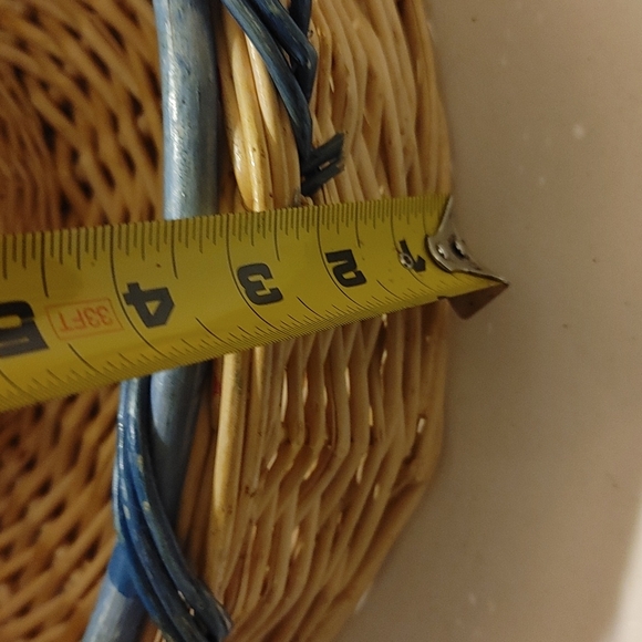 Wicker chip and dip serving basket - Picture 6 of 7